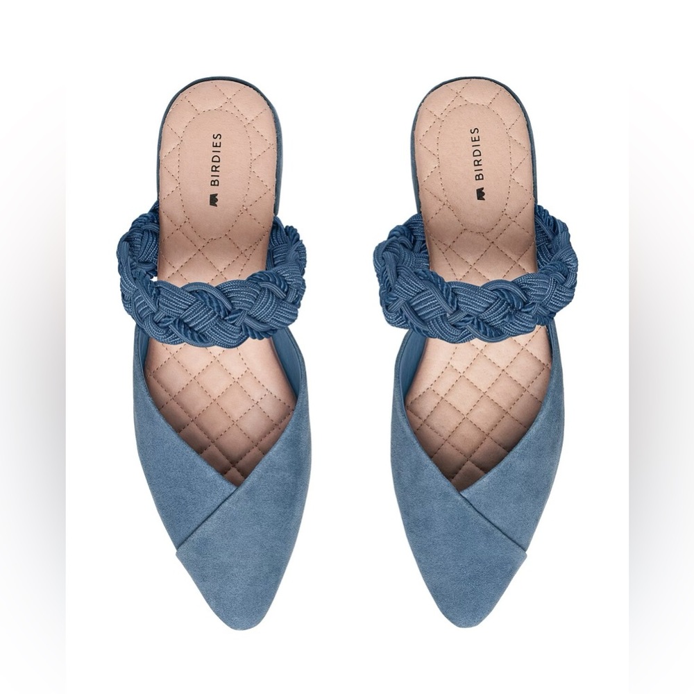 Birdies “The Swan” Denim Blue size 8